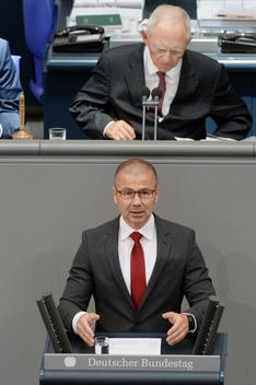 Junge, Frank; Schäuble, Wolfgang Reichstagsgebäude, Plenarsaal