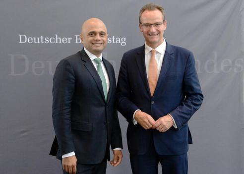 Krichbaum, Gunther; Javid, Sajid Paul-Löbe-Haus, Innenansicht