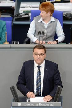 Münz, Volker; Pau, Petra Reichstagsgebäude, Plenarsaal
