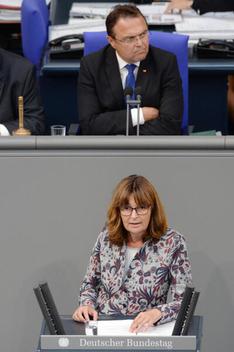Heil, Mechthild; Friedrich, Hans-Peter Reichstagsgebäude, Plenarsaal