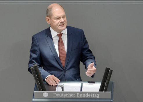 Scholz, Olaf Reichstagsgebäude, Plenarsaal