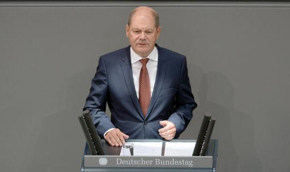 Scholz, Olaf Reichstagsgebäude, Plenarsaal