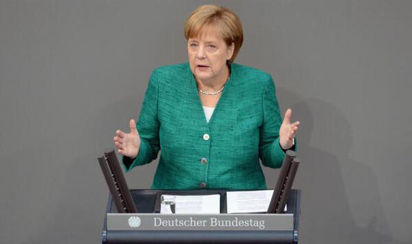 Merkel, Angela Reichstagsgebäude, Plenarsaal