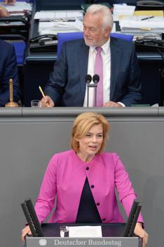 Klöckner, Julia; Kubicki, Wolfgang Reichstagsgebäude, Plenarsaal