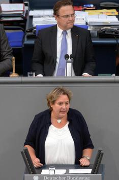 Tack, Kerstin; Friedrich, Hans-Peter Reichstagsgebäude, Plenarsaal