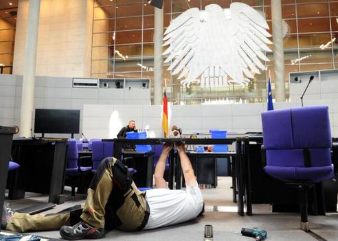  Reichstagsgebäude, Plenarsaal