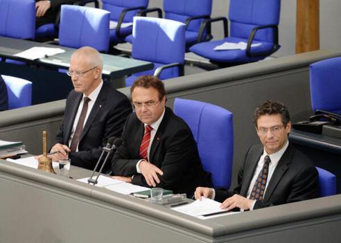 Tebroke, Hermann-Josef; Wiehle, Wolfgang; Friedrich, Hans-Peter Reichstagsgebäude, Plenarsaal