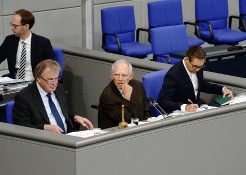Schäuble, Wolfgang; Hemmelgarn, Udo; Schrodi, Michael Reichstagsgebäude, Plenarsaal