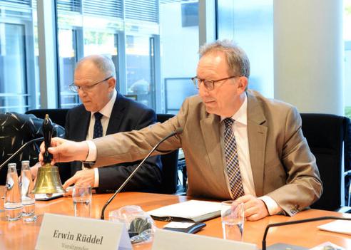 Rüddel, Erwin; Andriukaitis, Vytenis Paul-Löbe-Haus, Sitzungssaal