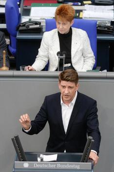 Leutert, Michael; Pau, Petra Reichstagsgebäude, Plenarsaal