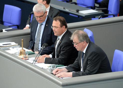 Auernhammer, Artur; Hemmelgarn, Udo; Friedrich, Hans-Peter Reichstagsgebäude, Plenarsaal