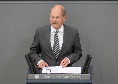 Scholz, Olaf Reichstagsgebäude, Plenarsaal