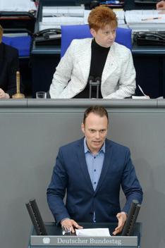 Gehring, Kai; Pau, Petra Reichstagsgebäude, Plenarsaal