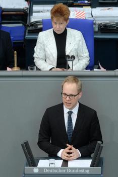 Brandenburg, Jens; Pau, Petra Reichstagsgebäude, Plenarsaal