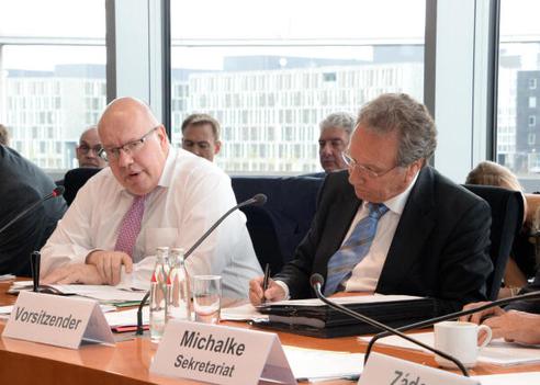 Ernst, Klaus; Altmaier, Peter Paul-Löbe-Haus, Sitzungssaal
