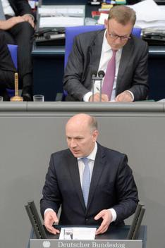 Wegner, Kai; Oppermann, Thomas Reichstagsgebäude, Plenarsaal