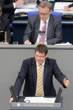 Müller, Axel; Oppermann, Thomas Reichstagsgebäude, Plenarsaal