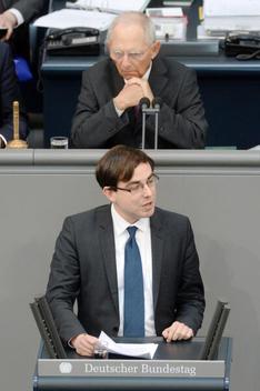 Friesen, Anton; Schäuble, Wolfgang Reichstagsgebäude, Plenarsaal
