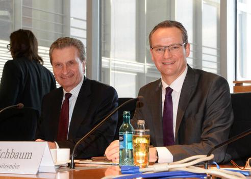 Krichbaum, Gunther; Oettinger, Günther Paul-Löbe-Haus, Sitzungssaal