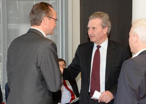 Krichbaum, Gunther; Oettinger, Günther Paul-Löbe-Haus, Sitzungssaal