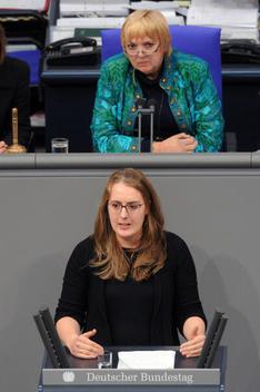 Dröge, Katharina; Roth, Claudia Reichstagsgebäude, Plenarsaal