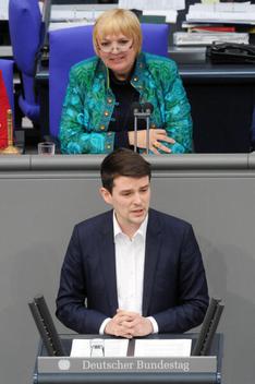 Faber, Marcus; Roth, Claudia Reichstagsgebäude, Plenarsaal
