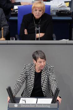 Hendricks, Barbara; Roth, Claudia Reichstagsgebäude, Plenarsaal