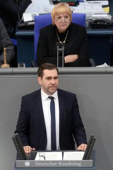 Sitta, Frank; Roth, Claudia Reichstagsgebäude, Plenarsaal