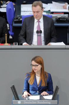 Kemmer, Ronja; Oppermann, Thomas Reichstagsgebäude, Plenarsaal