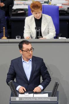 Özdemir, Cem; Pau, Petra Reichstagsgebäude, Plenarsaal