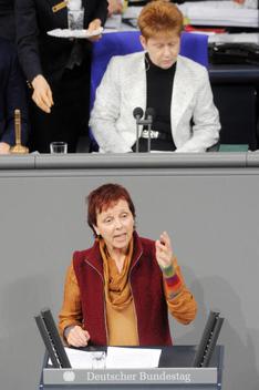 Leidig, Sabine; Pau, Petra Reichstagsgebäude, Plenarsaal