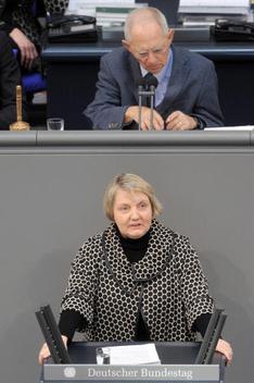 Mast, Katja; Schäuble, Wolfgang Reichstagsgebäude, Plenarsaal