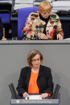 Groden-Kranich, Ursula; Roth, Claudia Reichstagsgebäude, Plenarsaal