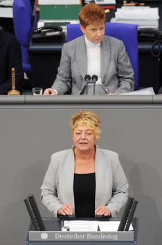 Remmers, Ingrid; Pau, Petra Reichstagsgebäude, Plenarsaal