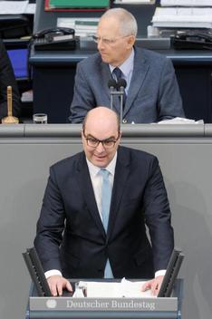 Kießling, Michael; Schäuble, Wolfgang Reichstagsgebäude, Plenarsaal