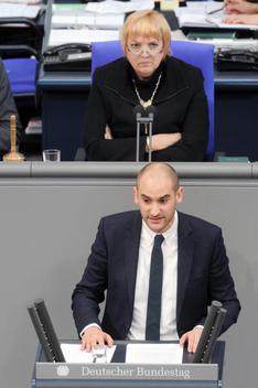 Bayaz, Danyal; Roth, Claudia Reichstagsgebäude, Plenarsaal