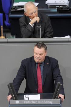 Schulze, Klaus-Peter; Schäuble, Wolfgang Reichstagsgebäude, Plenarsaal