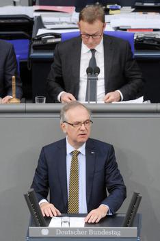 Hirte, Heribert; Oppermann, Thomas Reichstagsgebäude, Plenarsaal