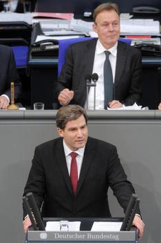Hakverdi, Metin; Oppermann, Thomas Reichstagsgebäude, Plenarsaal