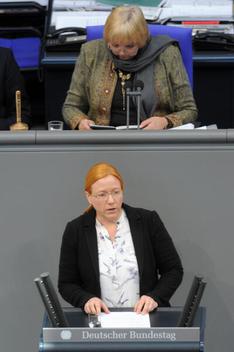 Schmidt, Dagmar; Roth, Claudia Reichstagsgebäude, Plenarsaal