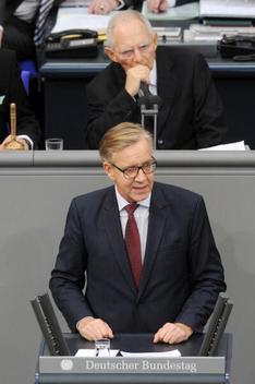 Bartsch, Dietmar; Schäuble, Wolfgang Reichstagsgebäude, Plenarsaal