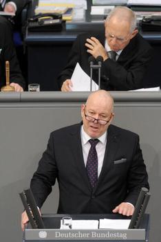 Wirth, Christian; Schäuble, Wolfgang Reichstagsgebäude, Plenarsaal