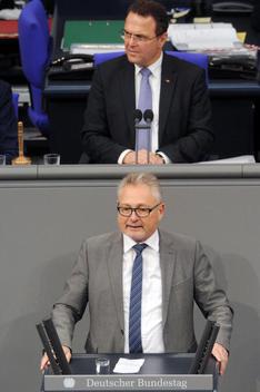 Riebsamen, Lothar; Friedrich, Hans-Peter Reichstagsgebäude, Plenarsaal