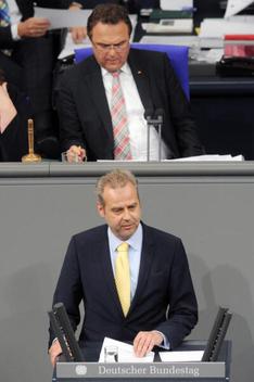 Mansmann, Till; Friedrich, Hans-Peter Reichstagsgebäude, Plenarsaal