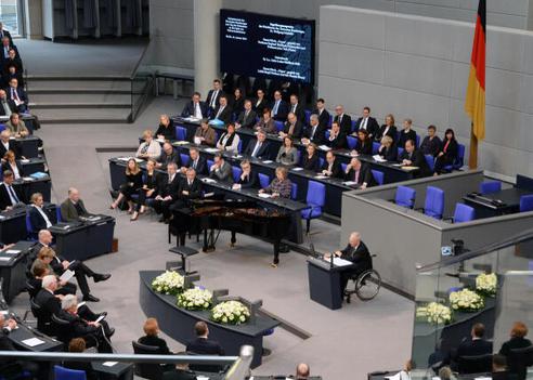 Schäuble, Wolfgang Reichstagsgebäude, Plenarsaal