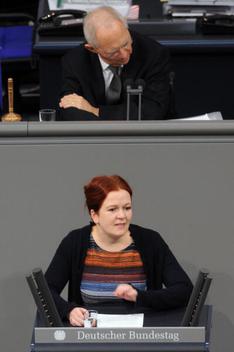 Dörner, Katja; Schäuble, Wolfgang Reichstagsgebäude, Plenarsaal