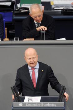 Theurer, Michael; Schäuble, Wolfgang Reichstagsgebäude, Plenarsaal