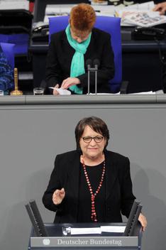 Möhring, Cornelia; Pau, Petra Reichstagsgebäude, Plenarsaal