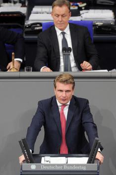 Bareiß, Thomas; Oppermann, Thomas Reichstagsgebäude, Plenarsaal