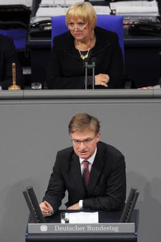 Marschall, Matern von; Roth, Claudia Reichstagsgebäude, Plenarsaal